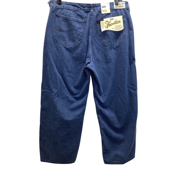 Lee Frontier Wide Leg Jeans Size 31W 31L New With Tags - Picture 3 of 5